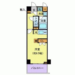 幕張本郷駅 徒歩3分 2階の物件間取画像